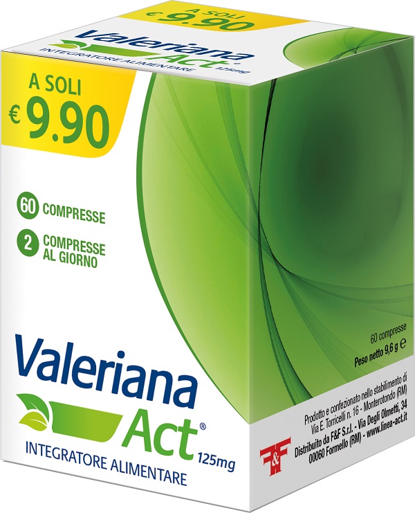 VALERIANA ACT 60 COMPRESSE - Farmacia Bartoli