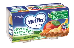 MELLIN OMOGENEIZZATO ALBICOCCA BANANA MELA 100 G 2 PEZZI - Farmacia Bartoli