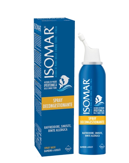 ISOMAR NASO CHIUSO SOLUZIONE ACQUA DI MARE IPERTONICA PER DECONGESTIONE NASO CHIUSO 50 ML - Farmacia Bartoli