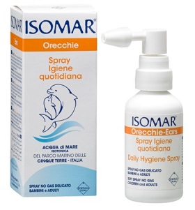 ISOMAR ORECCHIE ACQUA DI MARE SPRAY NO GAS PER IRRIGAZIONE DELL'ORECCHIO 50ML - Farmacia Bartoli