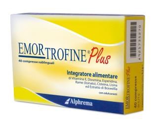 EMORTROFINE PLUS 40 COMPRESSE SUBLINGUALI - Farmacia Bartoli