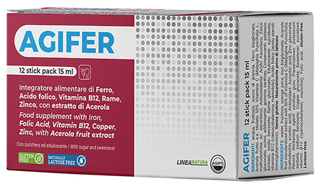 AGIFER 15 STICK 15 ML - Farmacia Bartoli