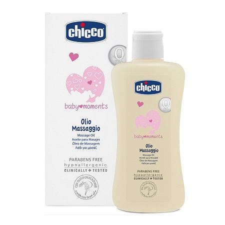 CHICCO COSMETICI BABY MOMENTS OLIO MASSAGGIO 200 ML - Farmacia Bartoli