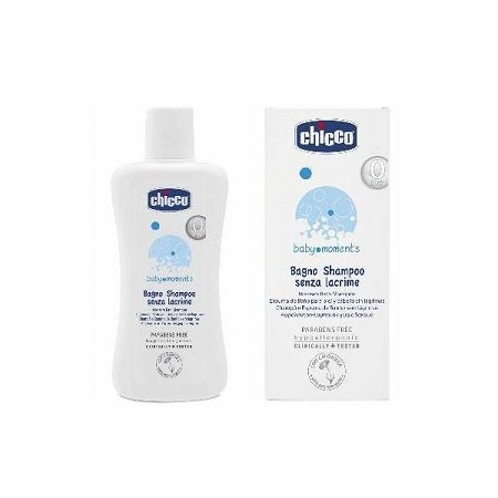 CHICCO COSMETICI BABY MOMENTS BAGNOSHAMPOO 200 ML - Farmacia Bartoli