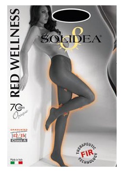 RED WELLNESS 70 OPAQUE COLLANT NERO 2M - Farmacia Bartoli