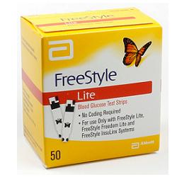 STRISCE MISURAZIONE GLICEMIA FREESTYLE LITE 50 PEZZI - Farmacia Bartoli