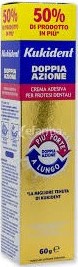 KUKIDENT PLUS DOPPIA AZIONE CREMA ADESIVA PER PROTESI DENTARIE 60 G - Farmacia Bartoli