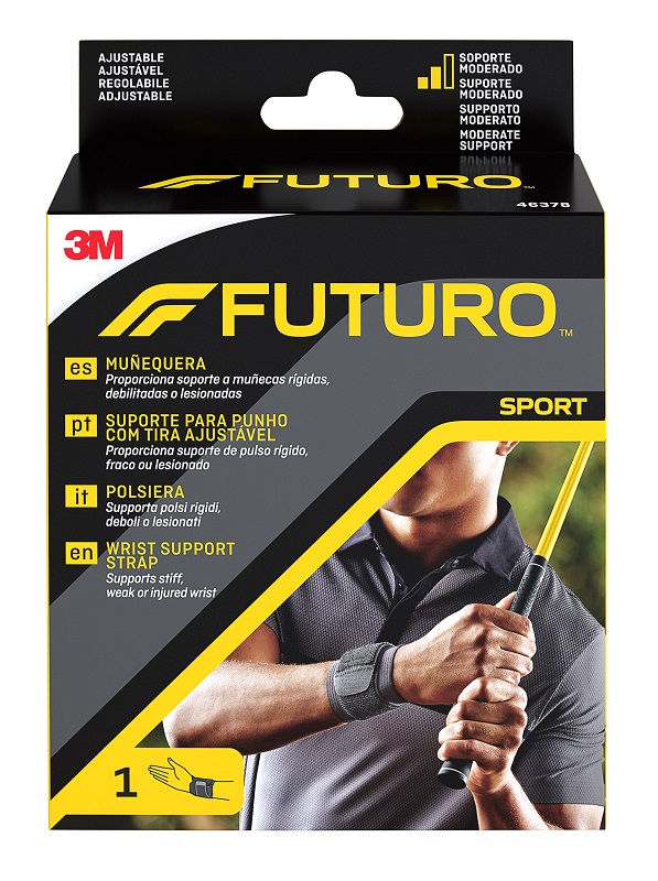 POLSINO ELASTICO UNIVERSALE FUTURO SPORT NERO - Farmacia Bartoli