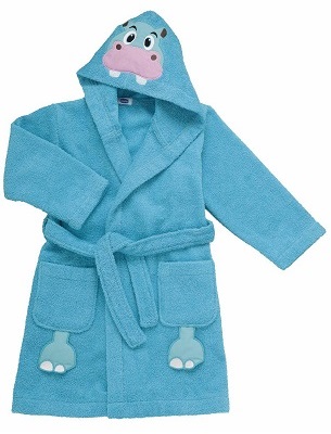CHICCO ACCAPPATOIO IPPOPOTAMO AZZURRO 24 MESI+ - Farmacia Bartoli