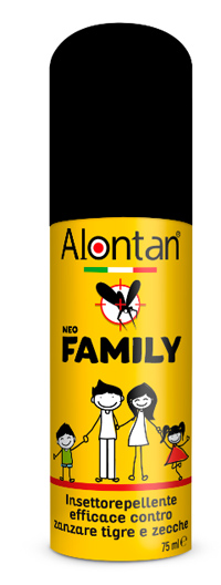 ALONTAN NEO FAMILY SPRAY 75 ML ICARIDINA 10% - Farmacia Bartoli