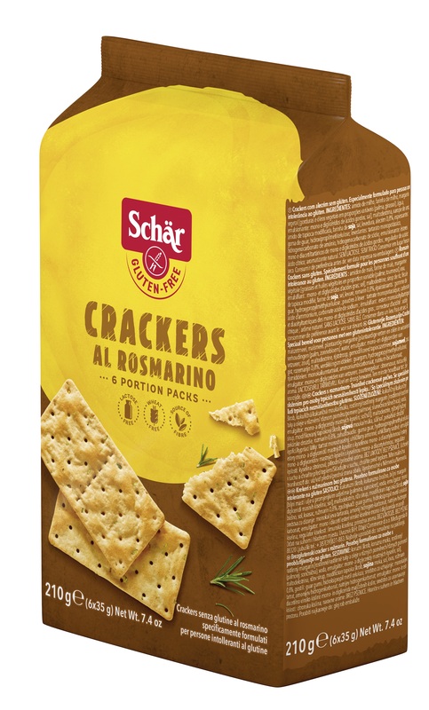 SCHAR CRACKERS AL ROSMARINO 6 CONFEZIONI DA 35 G - Farmacia Bartoli