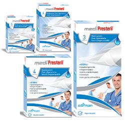MEDICAZIONE POST OPERATORIA MEDIPRESTERIL IMPERMEABILE 10X25CM 3 PEZZI - Farmacia Bartoli