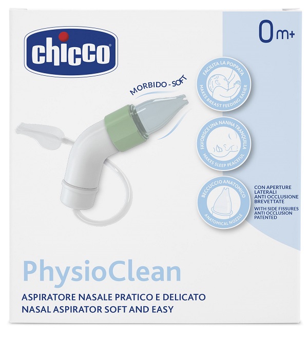 ASPIRATORE NASALE CHICCO PHYSIOCLEAN - Farmacia Bartoli