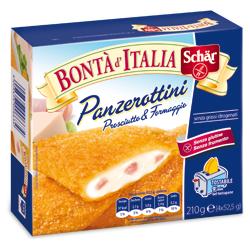 SCHAR SURGELATI PANZEROTTINI PROSCIUTTO & FORMAGGIO BONTA' D'ITALIA 4 X 52,5 G - Farmacia Bartoli