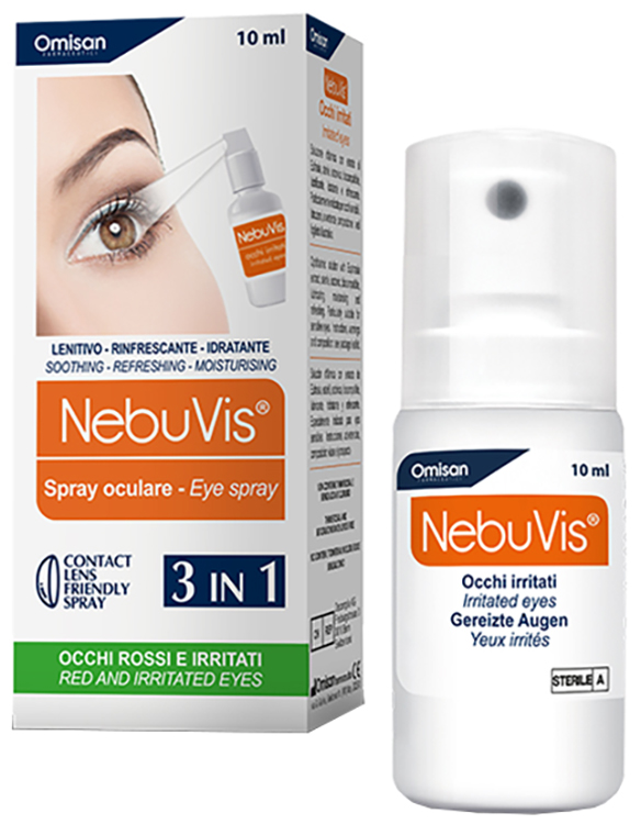 NEBUVIS OCCHI IRRITATI SPRAY 10 ML 1 PEZZO - Farmacia Bartoli
