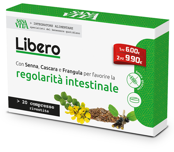 SANAVITA LIBERO 20 COMPRESSE - Farmacia Bartoli