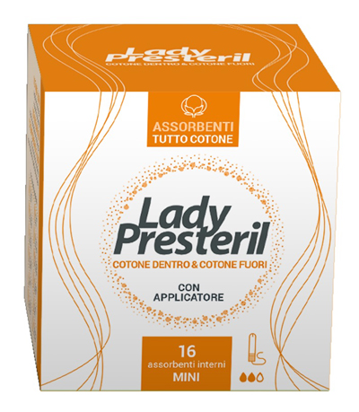 LADY PRESTERIL ASSORBENTI INTERNI MINI 16 PEZZI - Farmacia Bartoli