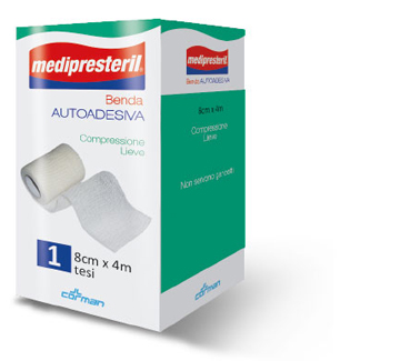 BENDA ADESIVA MEDIPRESTERIL 8X400 CM - Farmacia Bartoli