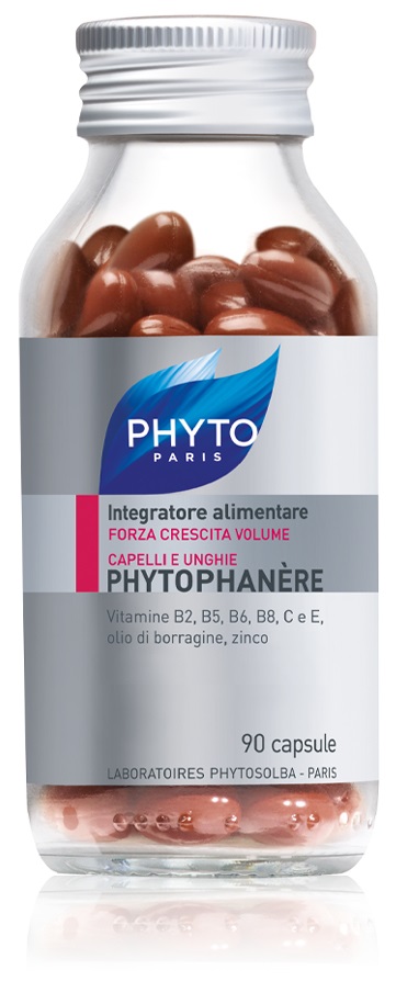 PHYTO PARIS PHYTOPHANERE INTEGRATORE ALIMENTARE CAPELLI/UNGHIE 90 CAPSULE NUOVA FORMULA ALLO ZINCO - Farmacia Bartoli