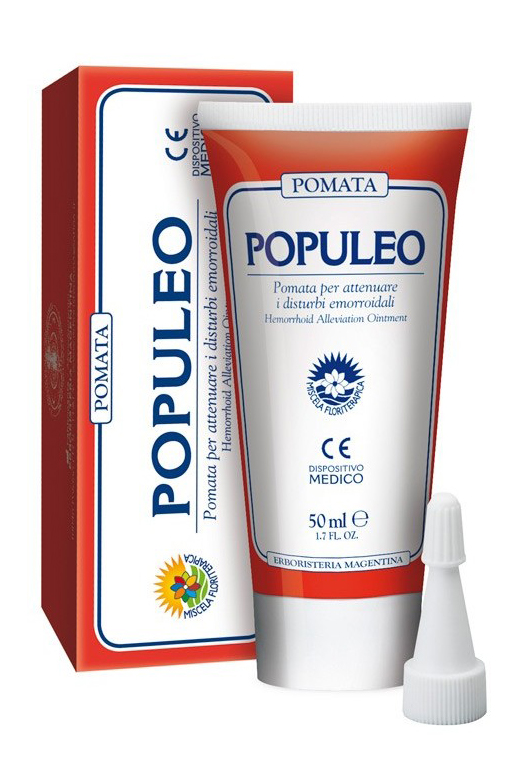 POPULEO POMATA EMORROIDI 50 ML - Farmacia Bartoli