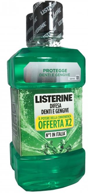 LISTERINE DIFESA DENTI E GENGIVE BUNDLE 2 X 500 ML - Farmacia Bartoli