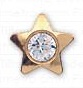 INVERNESS ORECCHINI STELLA CRYSTAL PLACCATI ORO R24C1 - Farmacia Bartoli
