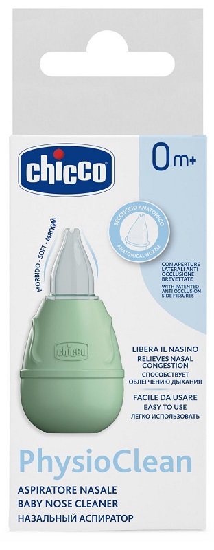 ASPIRATORE NASALE PHYSIOCLEAN CHICCO - Farmacia Bartoli