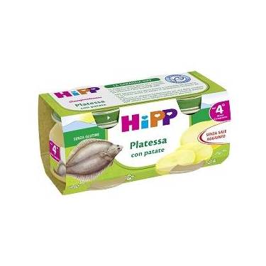 HIPP OMOGENEIZZATO PLATESSA CON PATATE 2X80 G - Farmacia Bartoli