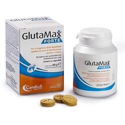 MANGIME COMPLEMENTARE PER CANI GLUTAMAX FORTE BARATTOLO 40 COMPRESSE - Farmacia Bartoli