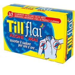 TILL FLAI ASSORBENTI ASCELLARI 10 PEZZI - Farmacia Bartoli
