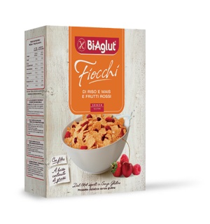 BIAGLUT CEREALI PRIMA COLAZIONE AI FRUTTI ROSSI 275 G - Farmacia Bartoli