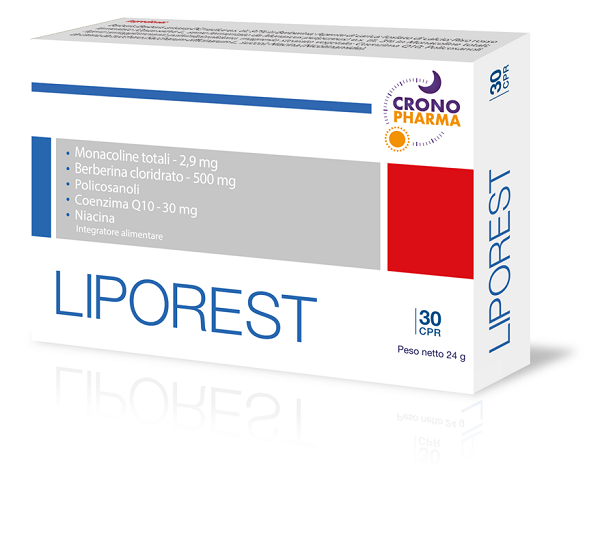 LIPOREST 30 COMPRESSE - Farmacia Bartoli