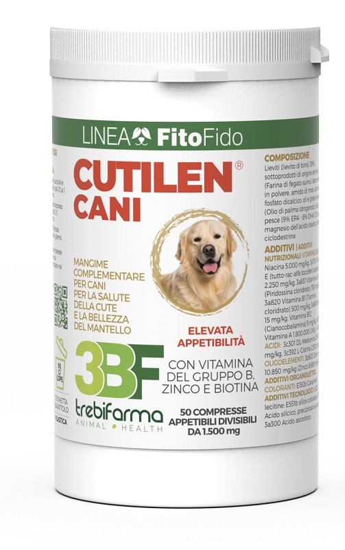 CUTILEN CANI 50 COMPRESSE BARATTOLO 75 G - Farmacia Bartoli