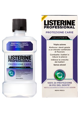 LISTERINE PROFESSIONAL PROTEZIONE CARIE 250 ML - Farmacia Bartoli