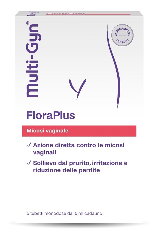 FLORAPLUS MULTI-GYN CANDIDOSI VAGINALE 5 TUBETTI X 5 ML - Farmacia Bartoli
