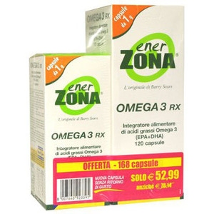 ENERZONA OMEGA 3 RX 120+48 CAPSULE OFFERTA CONVENIENZA - Farmacia Bartoli