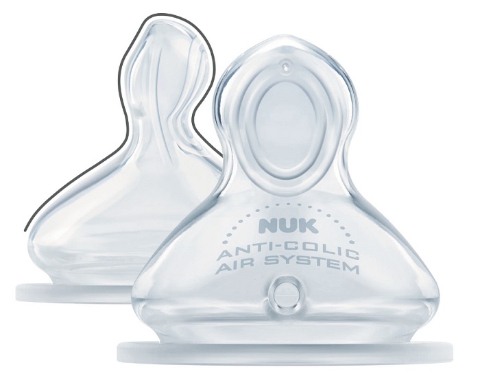 NUK FIRST CHOICE+ TETTARELLA IN SILICONE 6-18 MESI MISURA MEDIA 2 PEZZI - Farmacia Bartoli