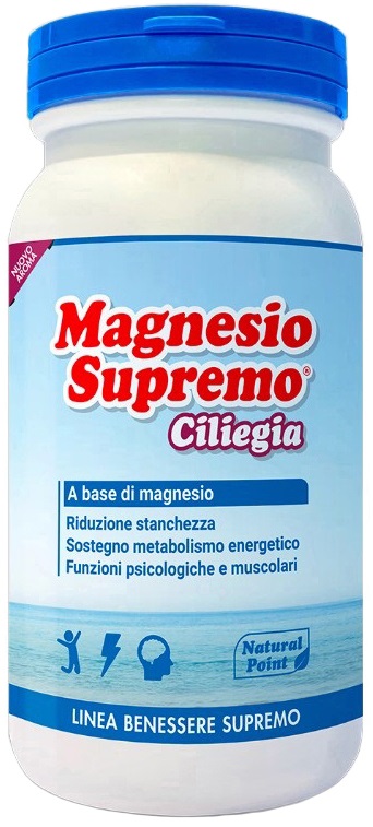 MAGNESIO SUPREMO CILIEGIA POLVERE 150 G - Farmacia Bartoli