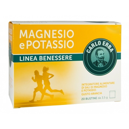 CARLO ERBA MAGNESIO E POTASSIO 20 BUSTINE - Farmacia Bartoli