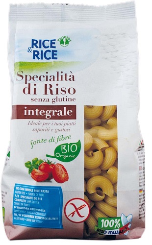 RICE&RICE CHIFFERI DI RISO INTEGRALE 250 G - Farmacia Bartoli