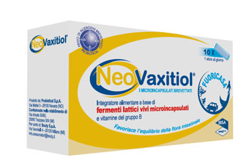 NEOVAXITIOL 10 STICK OROSOLUBILI DA 1,5 G - Farmacia Bartoli