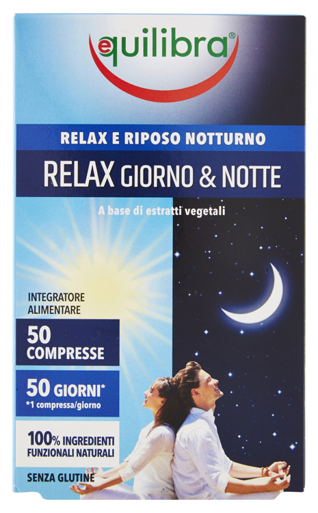 RELAX GIORNO & NOTTE 50 COMPRESSE - Farmacia Bartoli