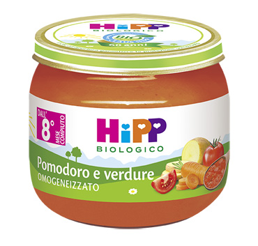 HIPP BIO HIPP BIO OMOGENEIZZATO SUGO POMODORO VERDURE 2X80 G - Farmacia Bartoli