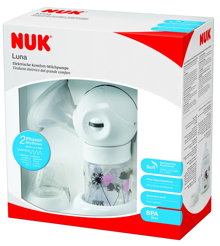 NUK TIRALATTE ELETTRICO LUNA - Farmacia Bartoli