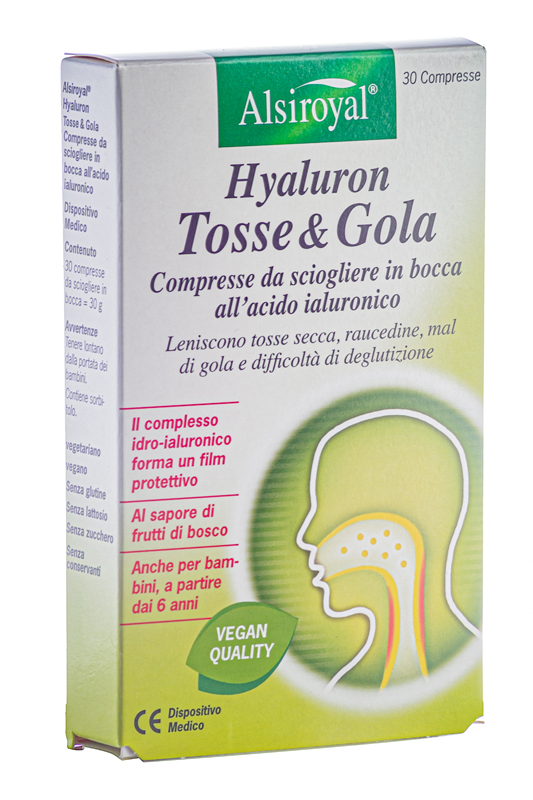 HYALURON TOSSE & GOLA 30 COMPRESSE N - Farmacia Bartoli