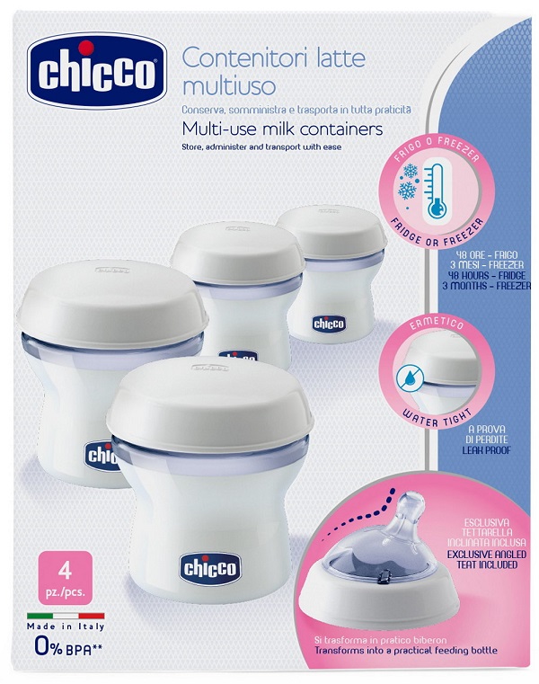 CHICCO CONTENITORE LATTE STEP UP NEW - Farmacia Bartoli