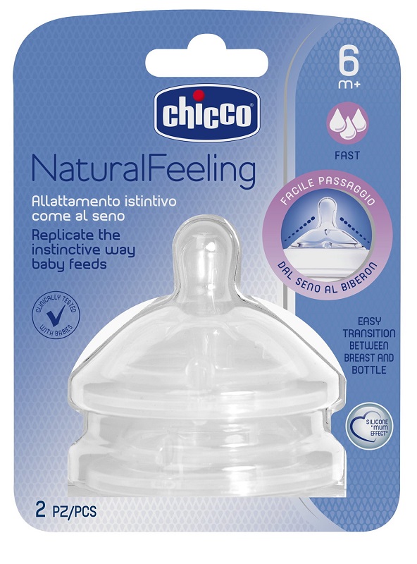 CHICCO TETTARELLA STEPUP NEW 6M+ FLUSSO VELOCE - Farmacia Bartoli