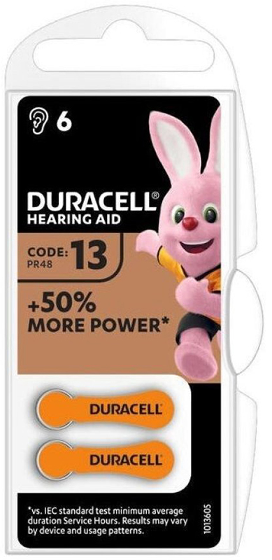 DURACELL EASY TAB 13 ARANCIO BATTERIA PER APPARECCHIO ACUSTICO - Farmacia Bartoli