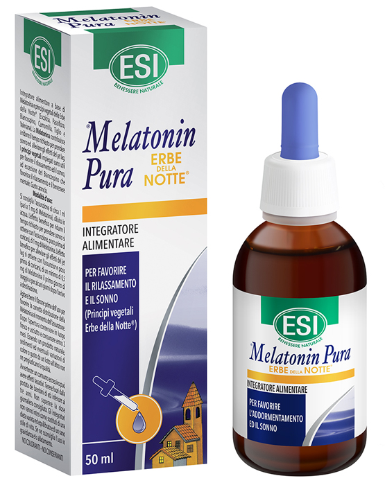 ESI MELATONIN PURA GOCCE ERBE NOTTE 50 ML - Farmacia Bartoli