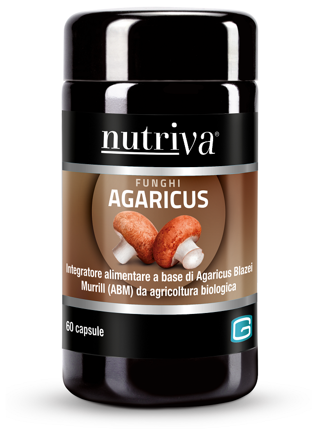 NUTRIVA AGARICUS BIO 60 CAPSULE VEGETALI - Farmacia Bartoli